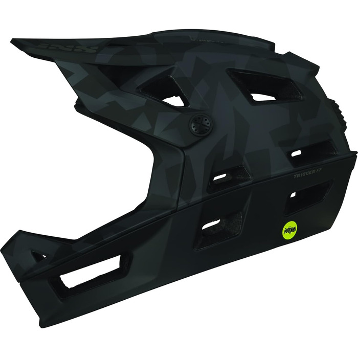 Шолом для ендуро IXS Trigger FF MIPS оливковий, MTB, захисний