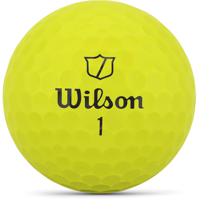 Wilson Staff М'яч для гольфу, жовтий, універсальний для дорослих