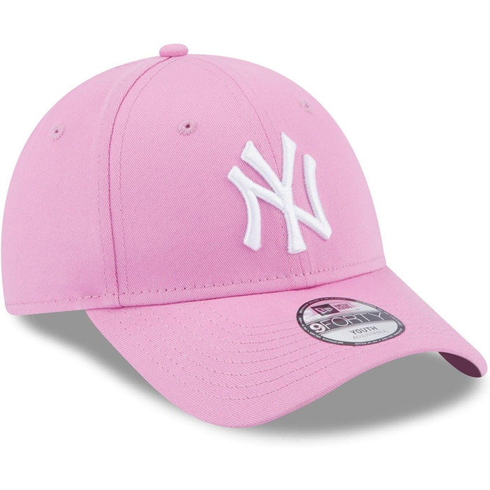 Кепка New Era New York Yankees League Essential Olive 9Forty Adjustable для дітей 2-4 роки, світло-рожевий