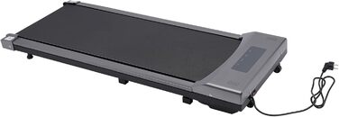 Доріжка для ходьби Walking Pad для дому та офісу, компактна бігова доріжка з LCD-дисплеєм і пультом, сіра, під стіл
