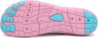 Чоловічі та жіночі аквашузи для плавання та відпочинку на пляжі. Легкі, дихаючі, з антиковзким покриттям. Розмір EU 42, колір рожевий