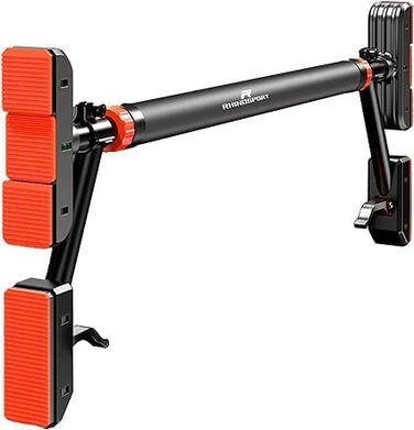 Турнік для дверного отвору RHINOSPORT P7, 78-98 см, розсувний, без кріплення, для дому