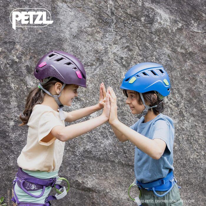 Дитячий велосипедний та альпіністський шолом PETZL Picchu, синій