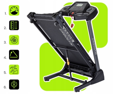 Електрична бігова доріжка Urbogym V520S (до 130 кг)