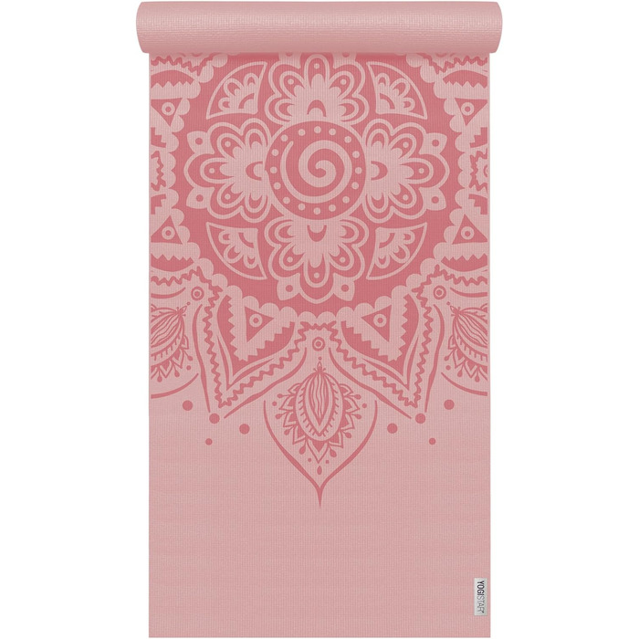 Йога-мат Yogistar Yogimat Basic Art Collection Спіраль Мандала, килимок для йоги, антиковзкий, 183x61 см