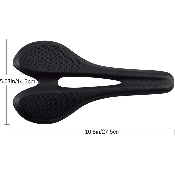 Велосідельний штир PLATT Carbon Superleicht: спортивний, для шосейного, трекінгового та гірського велосипеда, чорний, з шкіряним покриттям