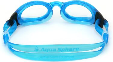 Окуляри для плавання Aqua Sphere Kaiman, прозора лінза, синя прозора оправа