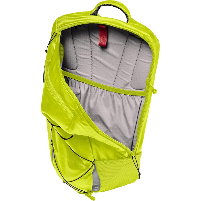 Рюкзак VAUDE Uphill 8 л, унісекс, яскраво-зелений, легкий для туризму