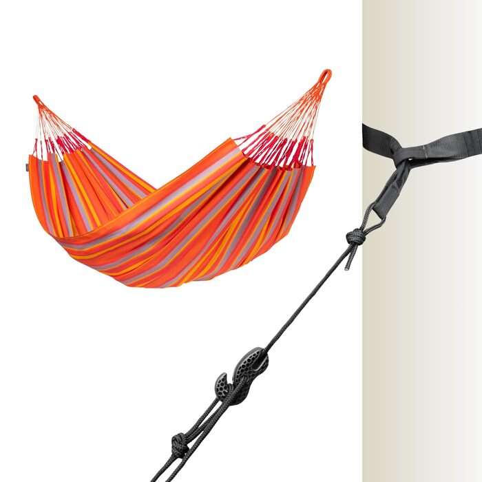 Гамак LA SIESTA® Brisa: ручної роботи з Колумбії, 160 см, для дому та відпочинку на природі