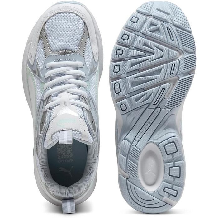 Чоловічі кросівки Puma Milenio Tech з технологією Cool Weather (41 EU, білий/блакитний)