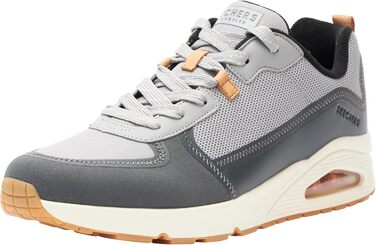 Чоловічі кросівки Skechers UNO-Layover (43 EU, сірий колір)