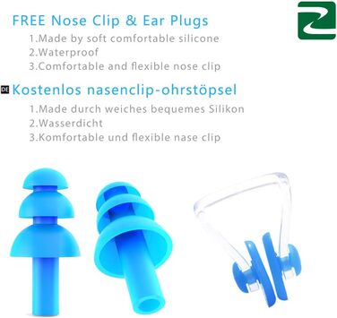 Дитячі окуляри для плавання K1 - професійні, для дітей та підлітків 0-14 років, антизапітніння, захист від УФ, блакитні/жовті