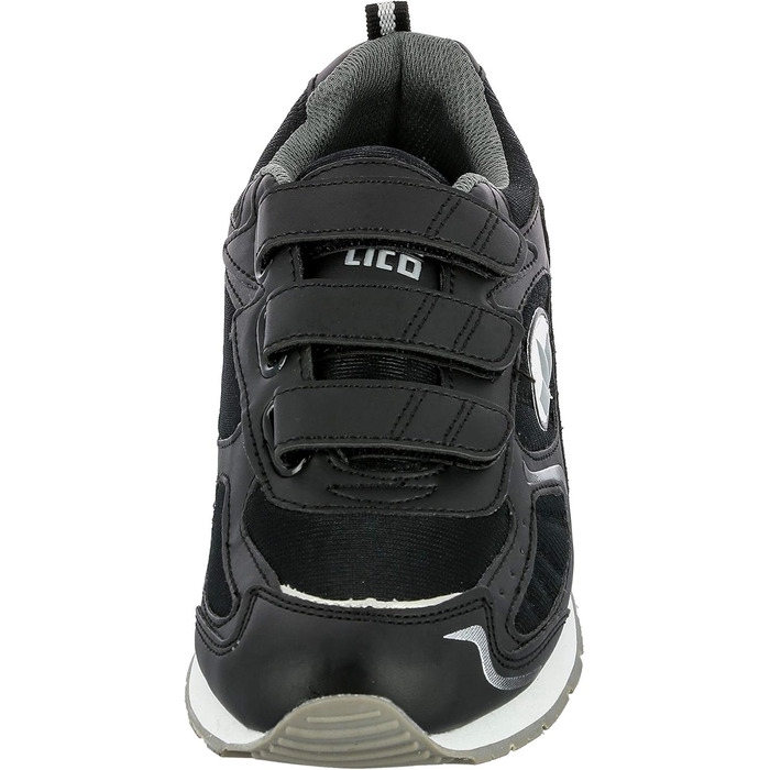 Чоловічі спортивні кросівки LICO Nelson V 120062 для залу - Indoor, 43 EU, чорний/сірий