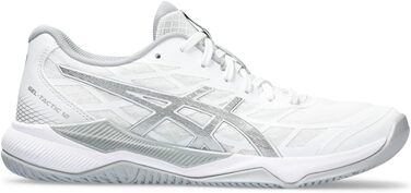 Жіноче спортивне взуття Asics Gel-Tactic 12 для залу, розмір 41.5 EU, білий та срібний