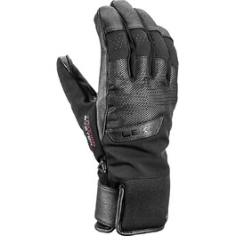 Лижні рукавички LEKI Performance 3D GTX, чорні, розмір 9.5, мембрана Gore-Tex, чоловічі пальчикові рукавиці