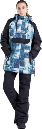 Жіночий сніговий костюм Bluemagic: тепла та дихаюча куртка-софтшелл для активного відпочинку. XL, зелений