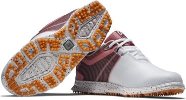 Жіноче golf-взуття FootJoy Pro|SL Sport (білий, світло-сірий) - попередній сезонний стиль