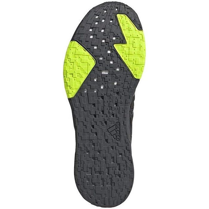 Чоловічі кросівки для бігу Adidas X9000l3, 41 1/3 EU, сірий, чорний, жовтий