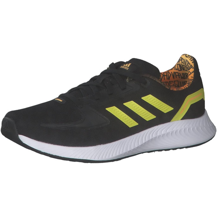 Дитячі кросівки adidas Runfalcon 2.0 Messi для гімнастики, 38 EU, чорний/жовтий/золотий