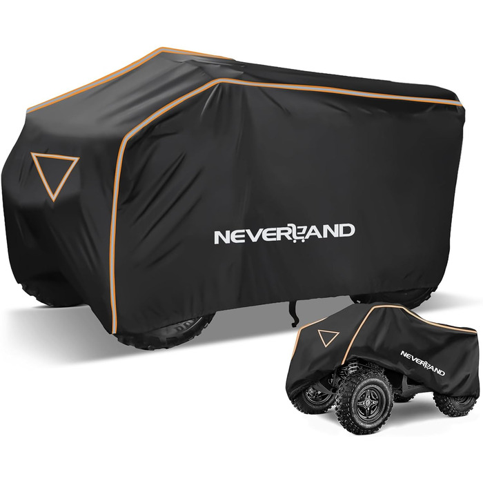 Водонепроникний чохол для квадроцикла NEVERLAND, XXXL, для Polaris, Yamaha, Honda, Coleman, захист від пилу, УФ, вітру, універсальний, зелено-чорний