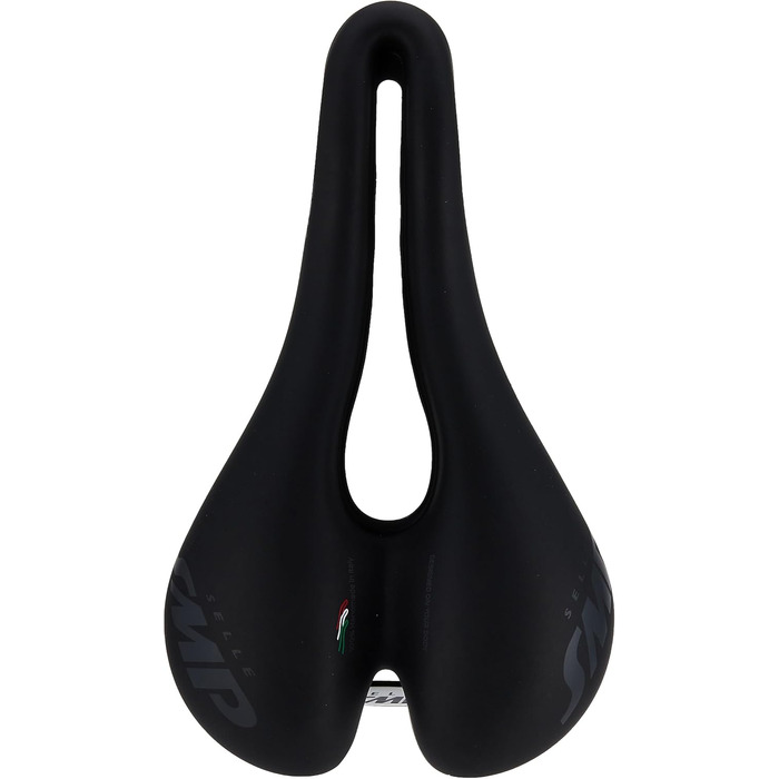 Чоловіче велосипедне сідло SMP4Bike TRK, чорне, 28×16 см