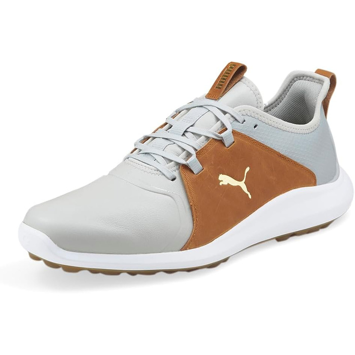 Жіночі гольф-шоу Puma Ignite Fasten8 WMNS (43 EU, шкіра, золотий, коричневий)