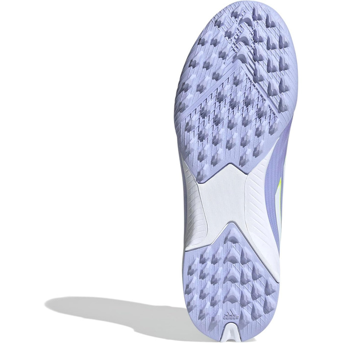 Дитячі футбольні бутси Adidas F50 SPARKFUSION League W Mid Turf - Violet Tone, Lucid Lemon, Purple Rush, 37 1/3 EU