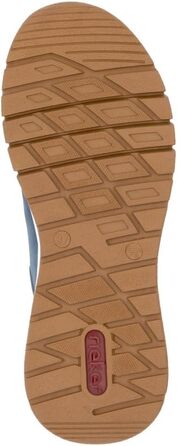 Кросівки жіночі Rieker M4903 Skater сині, 40 EU, широка колодка, з вийманою устілкою