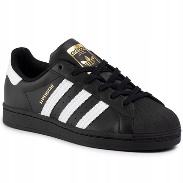 Кросівки adidas Superstar чорні/білі EG4959 шкіряні, розмір 40 2/3