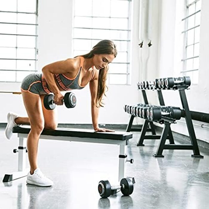 Гантелі GORILLA SPORTS 35 кг – круглі, гумові, з гартованої сталі, нековзна рукоятка, для фітнесу, силових тренувань, набір 2 шт. або поштучно