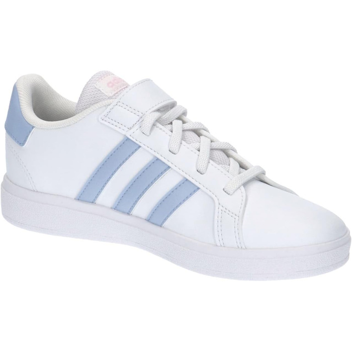 Кросівки Adidas Grand Court C для дітей (34 EU) – Білий, Синій, Рожевий
