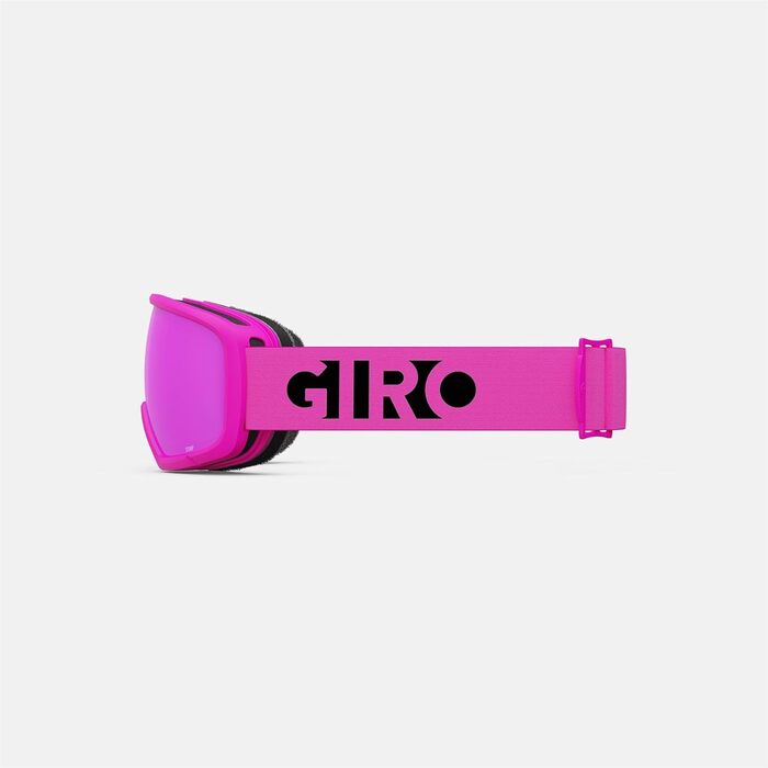 Дитячі лижні окуляри Giro Stomp унісекс, рожеві з чорними блоками, універсальний розмір