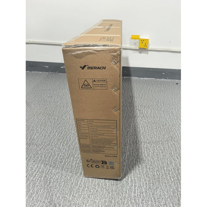 Гребний тренажер MERACH для дому з магнітним опором 60 кг, автоматичною регулюванням, LED-дисплеєм та подвійними дерев'яними рейками (R21)