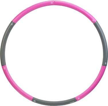 Хула-хуп PEARL Sports з пінистою обгорткою, для фітнесу та тренувань преса, 1,35-1,8 кг, діаметр 73-98 см