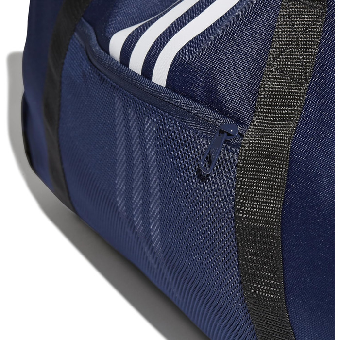 Сумка-дуфел adidas Tiro Primegreen унісекс, середня, темно-синя/чорна/біла, екологічний матеріал