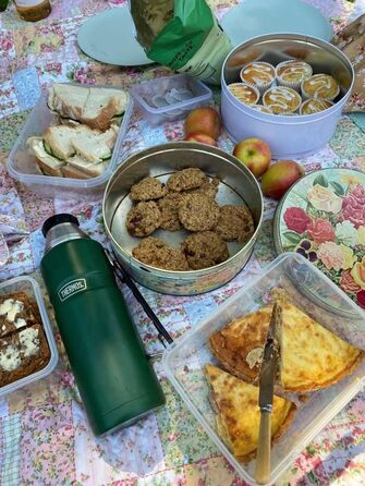 Термос сталевий King Thermosflasche блакитний 1,20л - нержавіюча сталь, абсолютно герметичний, з чашкою та ручкою, 12 год гарячий & 24 год холодний, придатний для миття в посудомийній машині, без BPA, блакитний 1200 мл