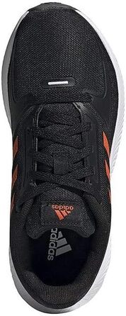 Кросівки дитячі adidas Runfalcon 2.0 чорно-помаранчеві, 28.5 EU