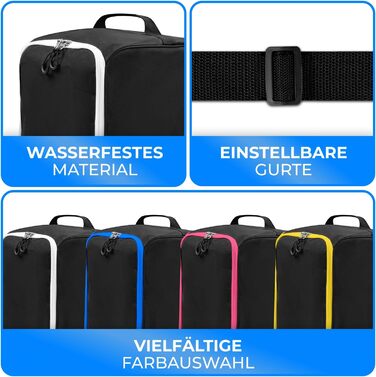 Чохол для роликів та ковзанів STYNGARD Ottawa - міцний матеріал, чорно-рожевий