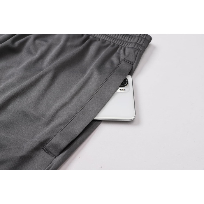 5 пар чоловічих спортивних шортів ZENGVEE з кишенями, швидковисихаючі, дихаючі, для бігу, тренувань, активного відпочинку (Outdoor), спортзалу. Кольори: чорний, сірий, темно-синій, зелений. Розмір M