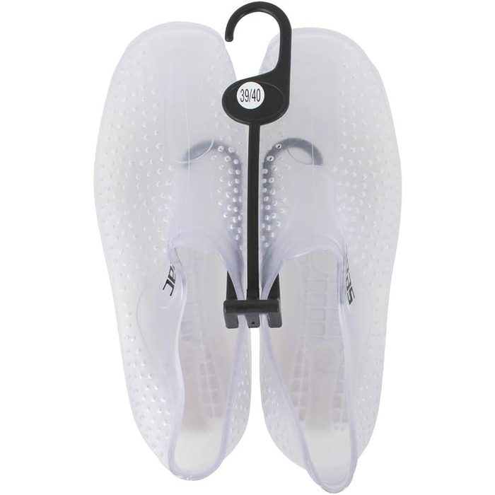 Seac SoftGummischuhe: унісекс аквашузи для пляжу, моря, басейну та відпочинку (43/44 EU, прозорі)