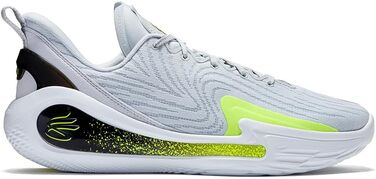 Кросівки баскетбольні чоловічі Under Armour Curry 12 EXTL, сірий, чорний, білий (47.5 EU, Halo Grey Black)