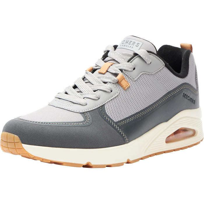 Чоловічі кросівки Skechers UNO-Layover (43 EU, сірий колір)