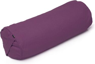 Валик для йоги Yogistar Yin Plus круглий, фіолетовий