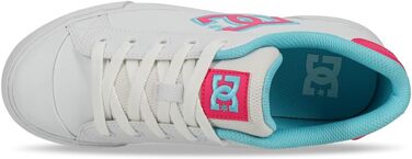 Черевики DC Shoes Chelsea для жінок (36 EU, білий, рожевий, блакитний)