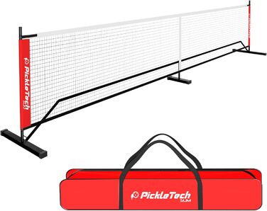 PickleTech 4.0: Портативна сітка для піклболу, 6.6 м, Outdoor, з сумкою, сертифікат USAPA