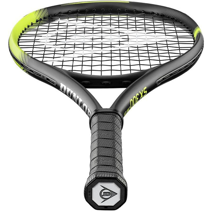 Тенісна ракетка Dunlop для дорослих, унісекс, чорна/жовта, модель 10297622MOD
