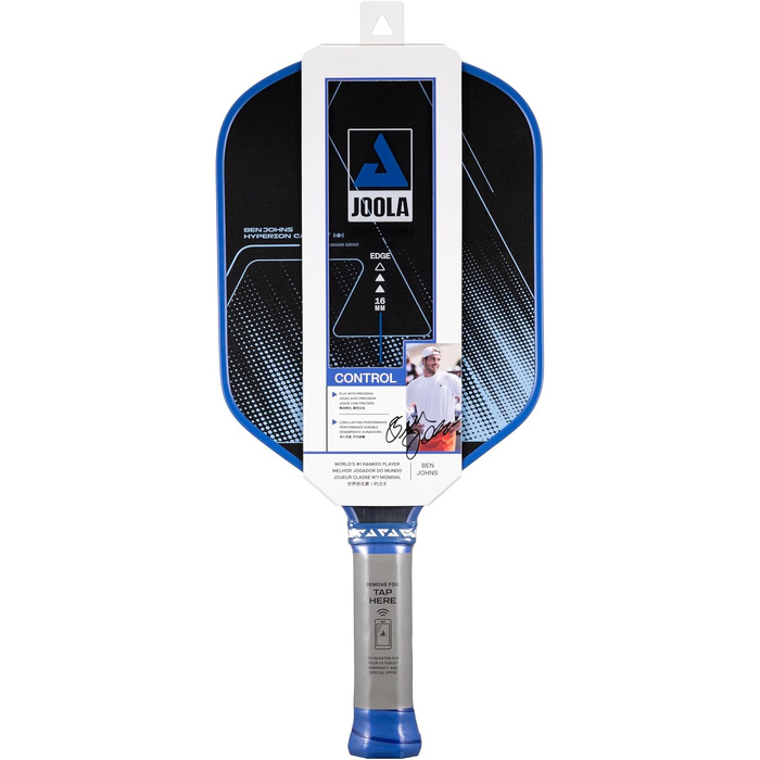 Ракетка для піклболу JOOLA Perseus/Hyperion CAS, сертифікована USAP, колір Azure Blue