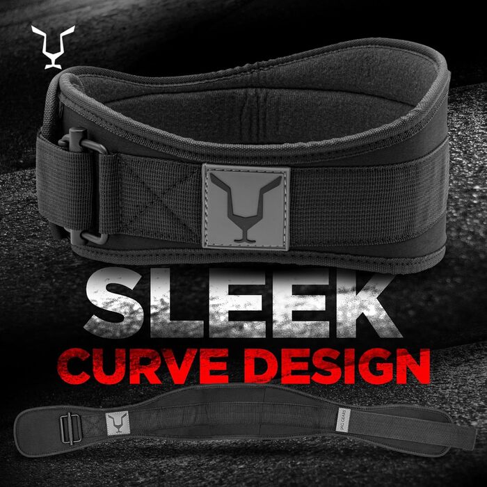 Пояс для важкої атлетики JAG: підтягуючий пояс з автоблокуванням для чоловіків та жінок. Ідеально для бодібілдингу, силових тренувань, важкої атлетики та тренувань у залі. Колір: чорний.