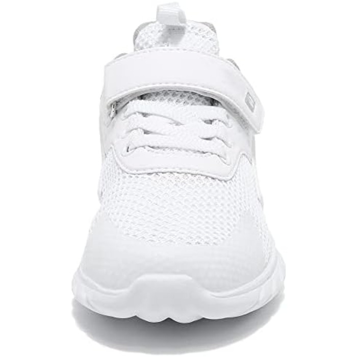 Дитячі кросівки Kinder Sport для бігу та занять спортом: білі, дихаючі, легкі, для занять на вулиці та в залі, розмір 35 EU