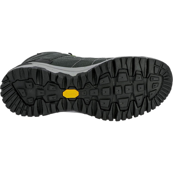 Черевики трекінгові Brütting Mount Shasta Unisex 43 EU, антрацит-зелені